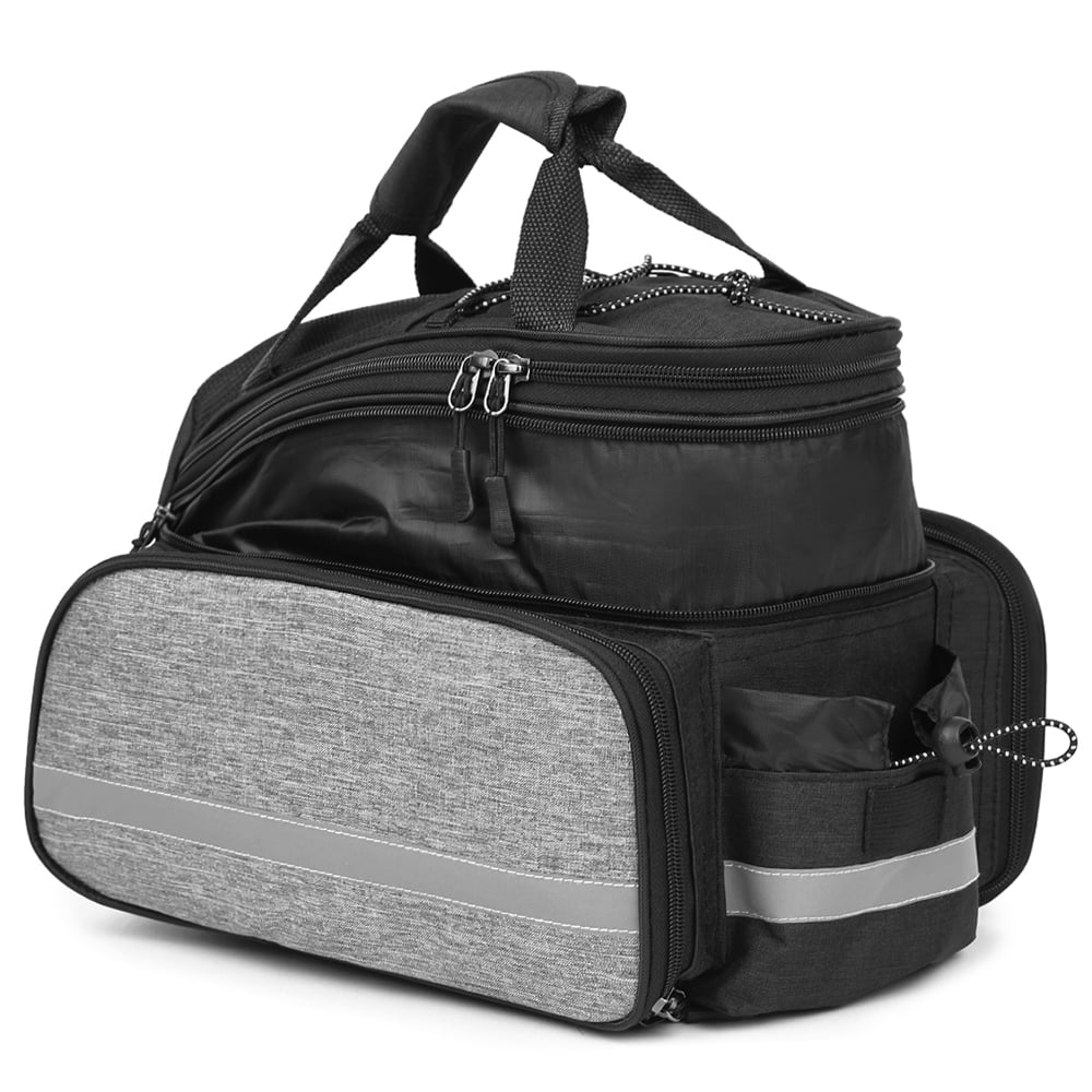 Rear Seat Bag Waterproof MTB Pannier Bag With Rain Cover W172