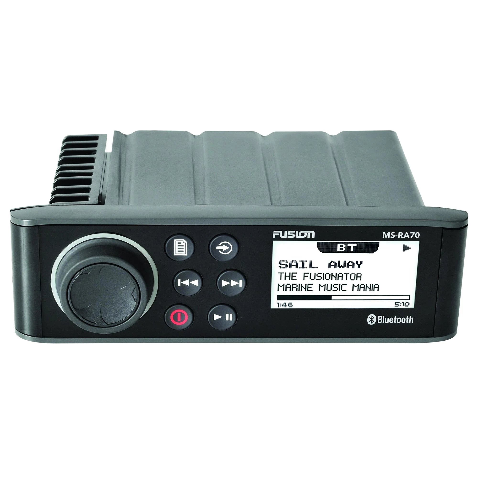 Marine AM/FM/BT Stereo with 2 Pair 6.5" RGB Marine Coaxial Speakers T3321
