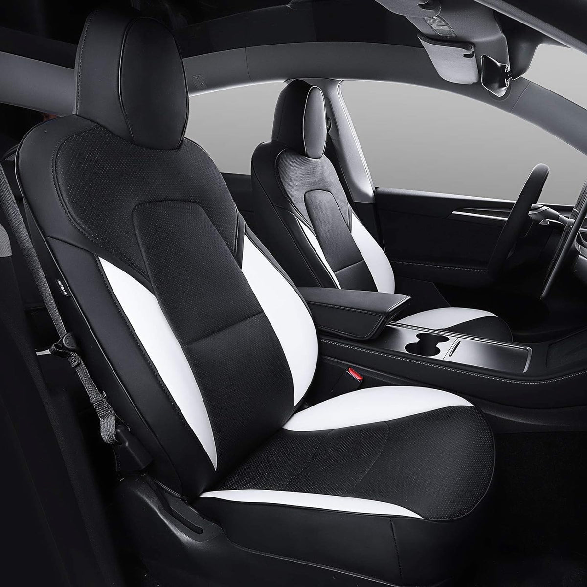 PU Leather Car Seat Cover for Tesla Model 3 O2757