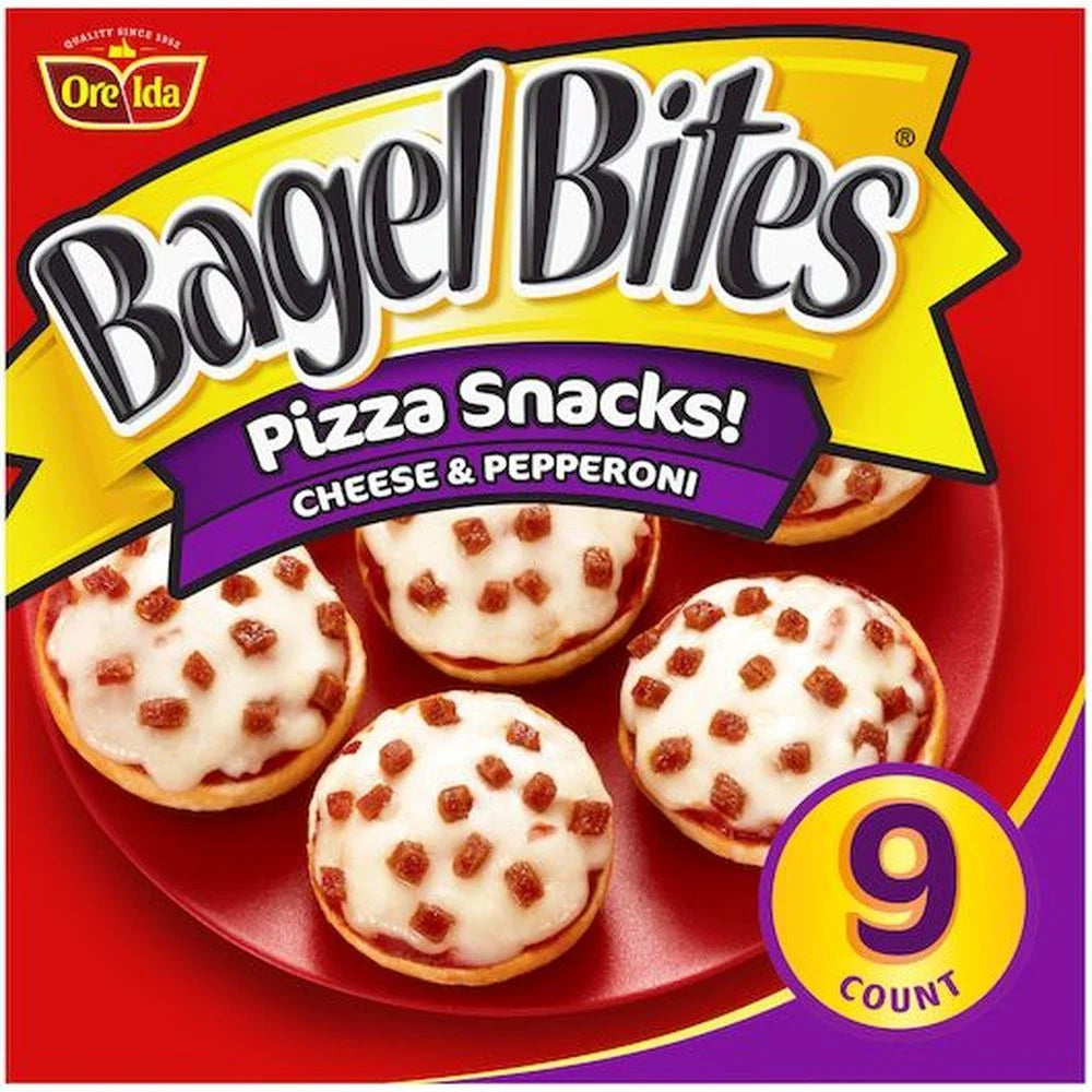 Pepperoni and Cheese Mini Bagel Bite, 7 Ounce, 8 per case G4214