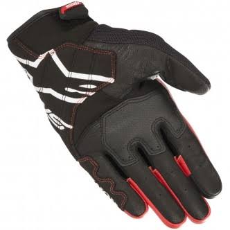 Black Red Motorcycle Gloves K988102