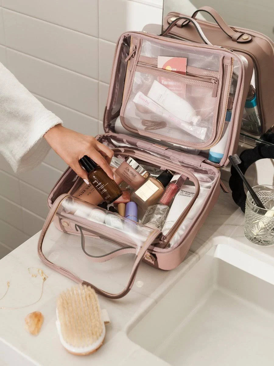 Mauve Clear Cosmetics Case S39167
