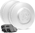 Carbon Front Rear Brake Rotors with Ceramic Brake Pads and Hardware Kit R577