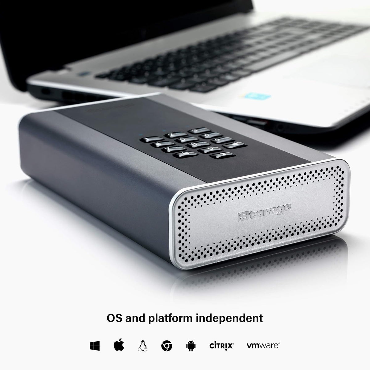 4TB Secure Encrypted Portable Desktop Hard Drive H193