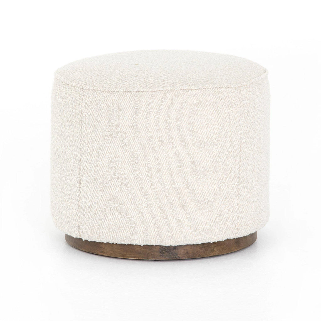 Knoll Natural Round Ottoman E7997