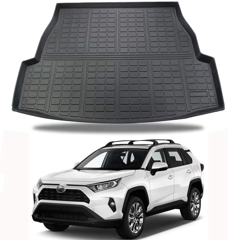 3D TPO Black Rear Cargo Floor Liner S9085