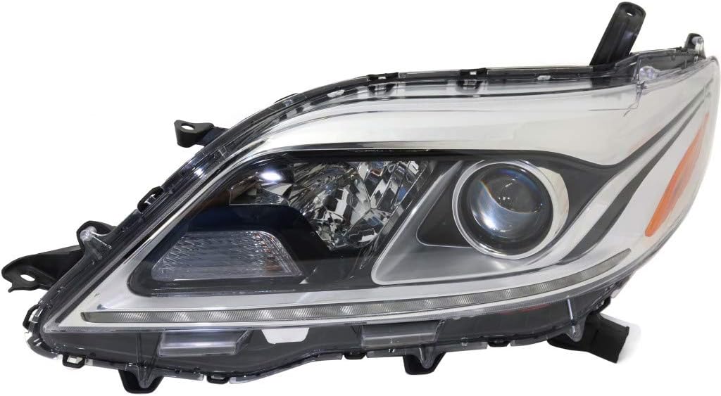 For Toyota Sienna Headlight 2015-2017 Driver Side Halogen w/LED DRL B99578