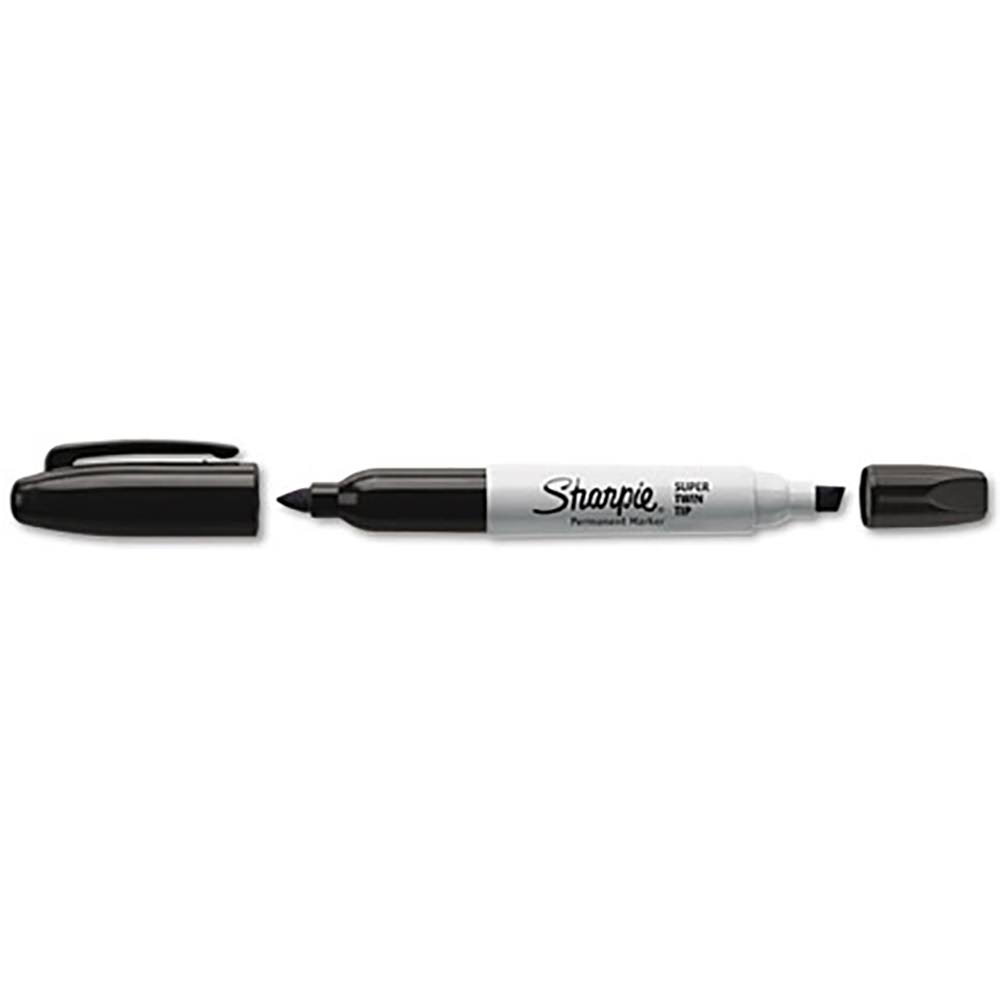 Twin-Tip Markers, Black, 12/Case R5582