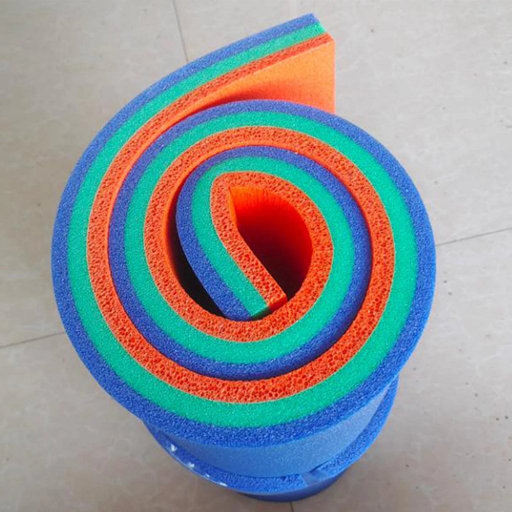 Blue Green Orange Floating Mat Pool Float L362