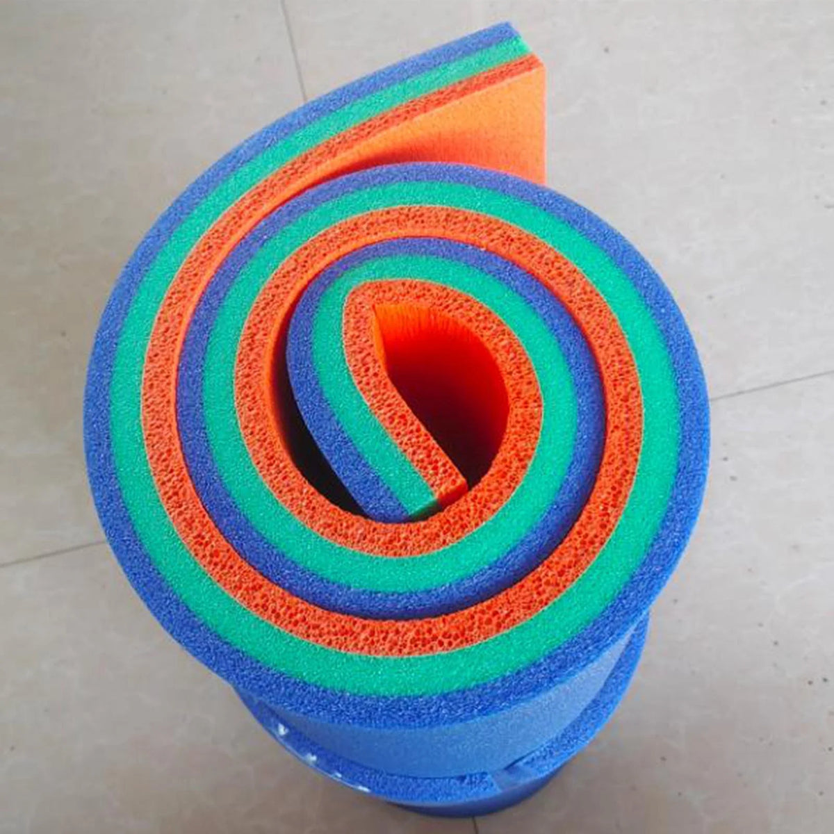Blue Green Orange Floating Mat Pool Float L362