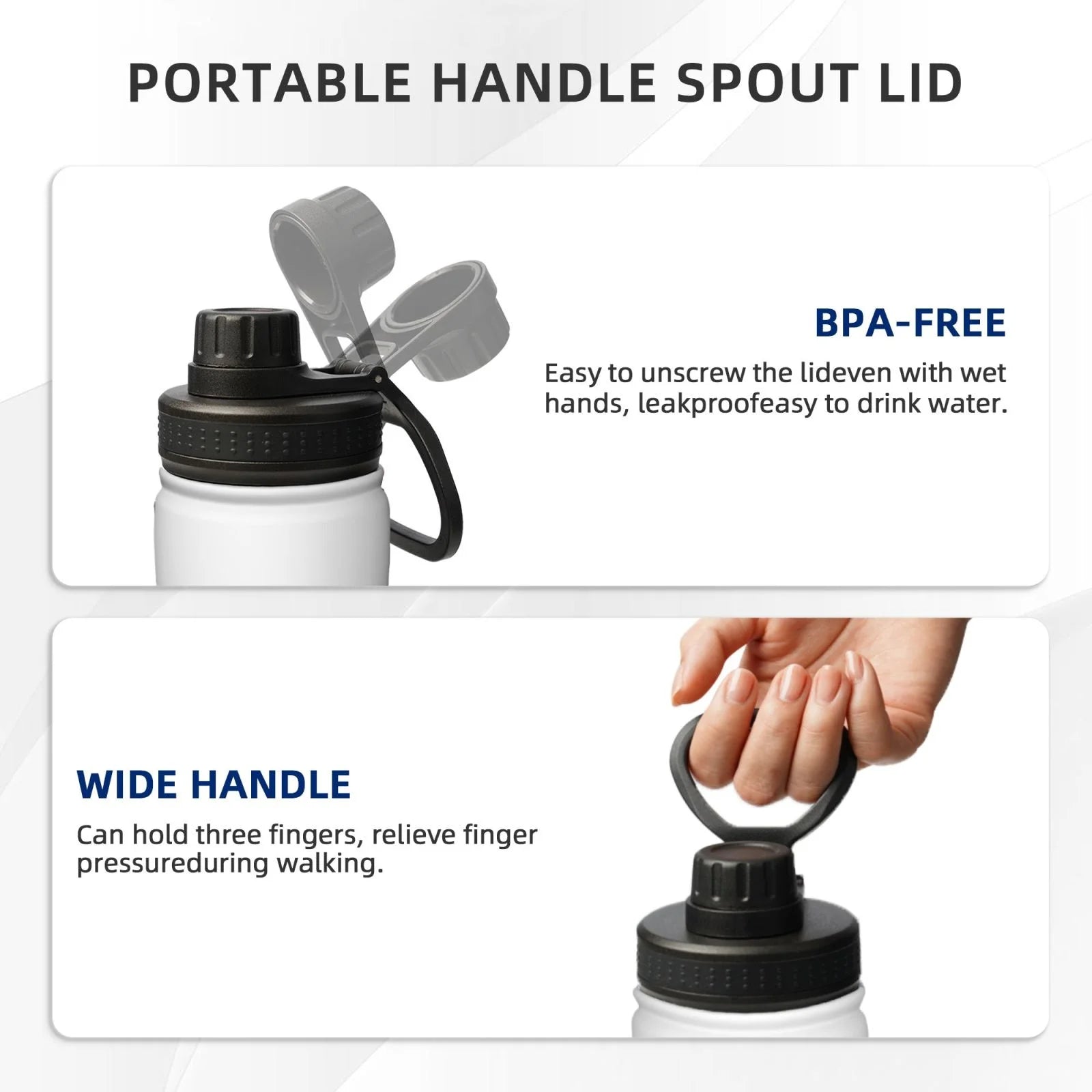 18OZ Stainless Steel Insulated Water Bottle E660973