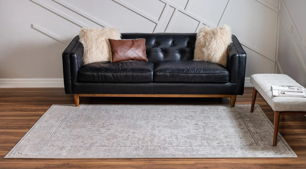 Ivory Low-Pile Rug G7493