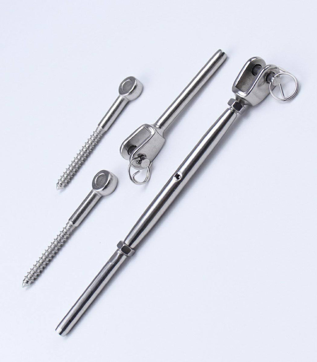 20 Set Stainless Steel Cable Railing Kits X26865