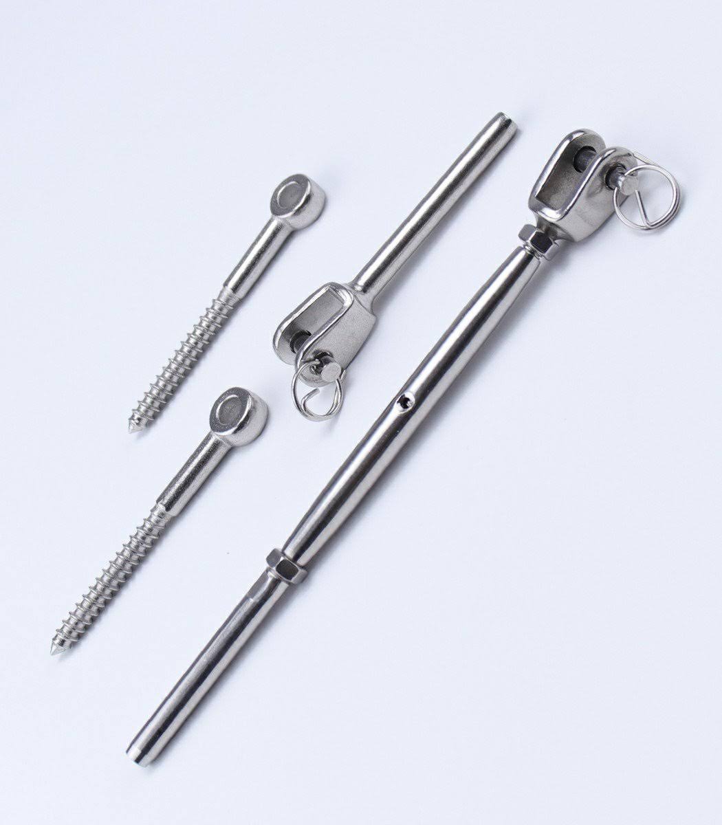 20 Set Stainless Steel Cable Railing Kits X26865
