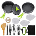 15 Pcs Non Stick Camping Cookware Set O55967