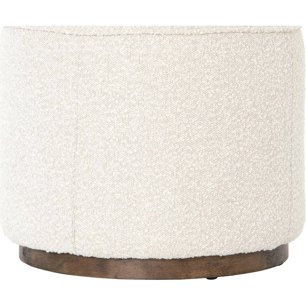 Knoll Natural Round Ottoman E7997