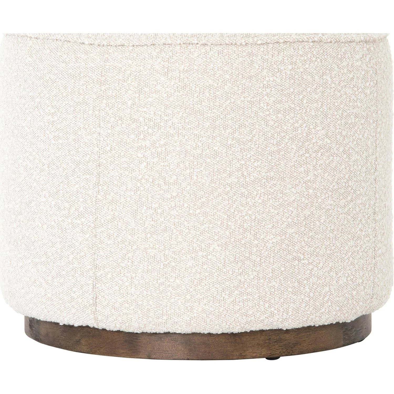 Knoll Natural Round Ottoman E7997