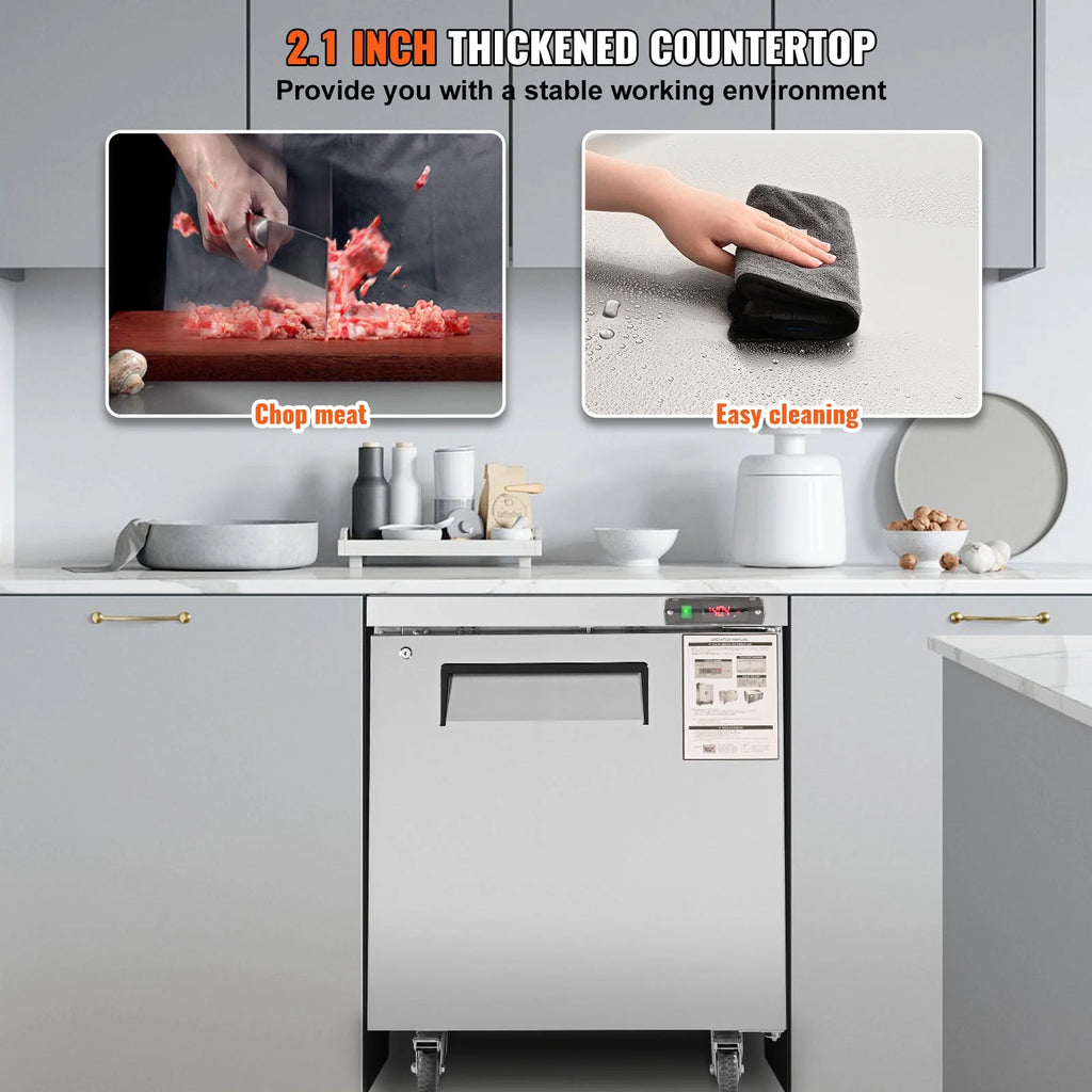 28" Wide Refrigerated Prep Table with 1 Door R465029