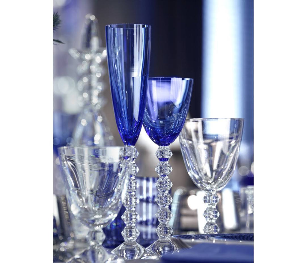 Blue Crystal Flute Set of 2 L2725