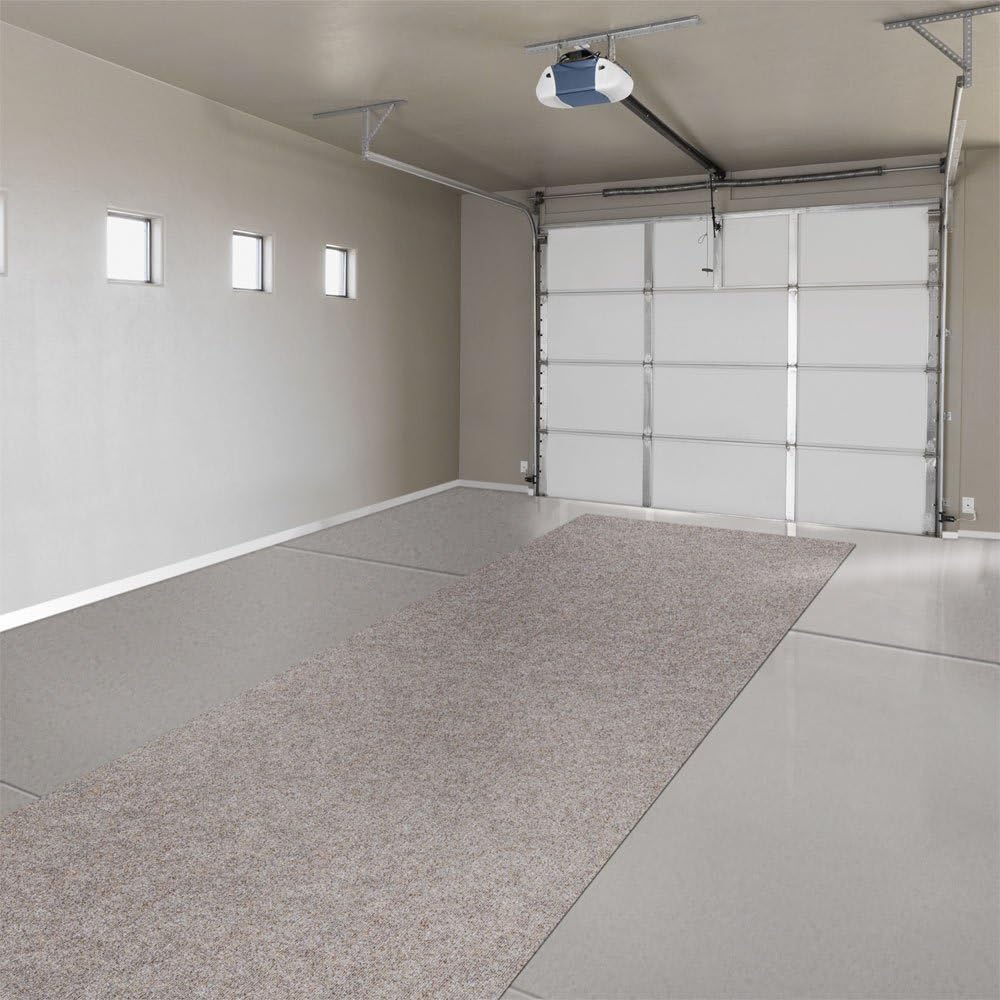 Indoor Outdoor Carpet with Rubber Marine Backing - Brown - 6 Feet x 30 Feet V165914