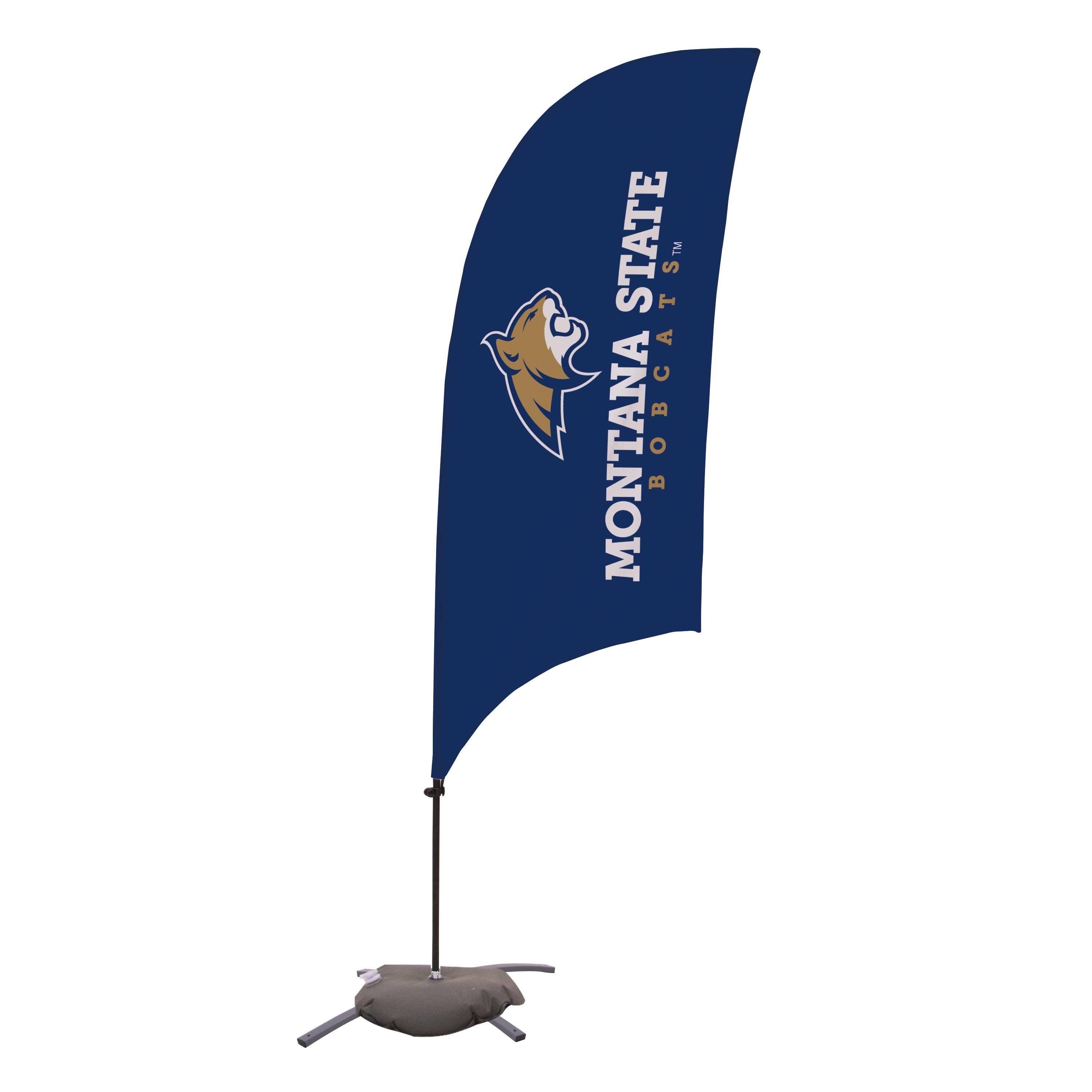 7.5 Feather Flag with Cross Base R879