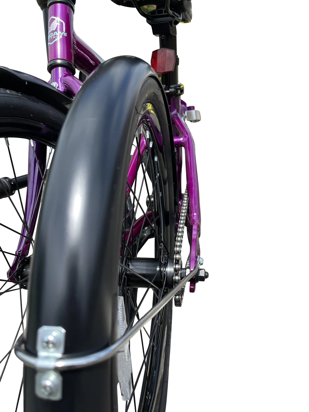 Purple Aluminum Folding Bike J607