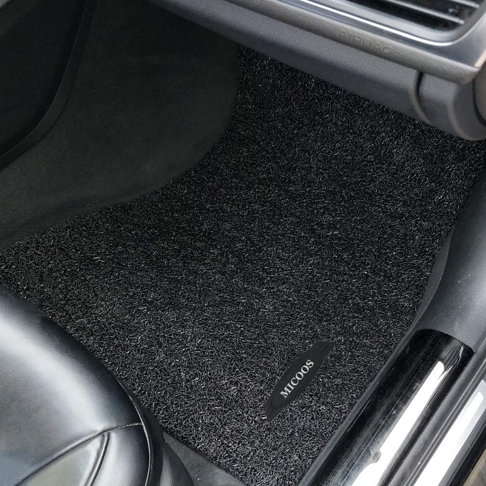 Black Waterproof Heavy Duty Car Floor Mat Set P90406