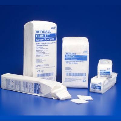 Sterile 12-Ply Gauze Pad 4x22 x 8 W4016