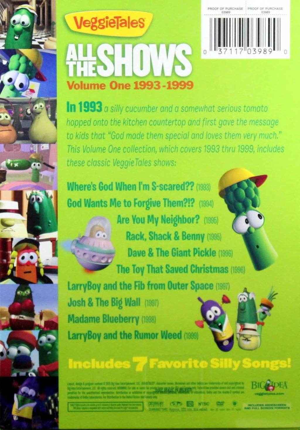 Veggie Tales: All the Shows Volume 1 E123946