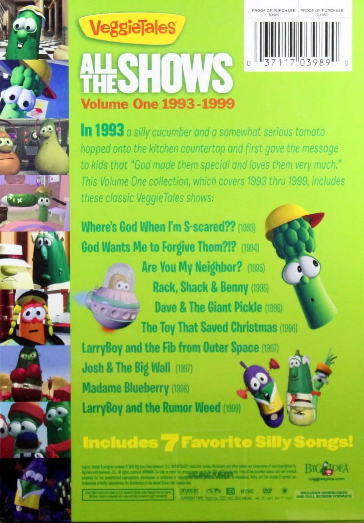 Veggie Tales: All the Shows Volume 1 E123946