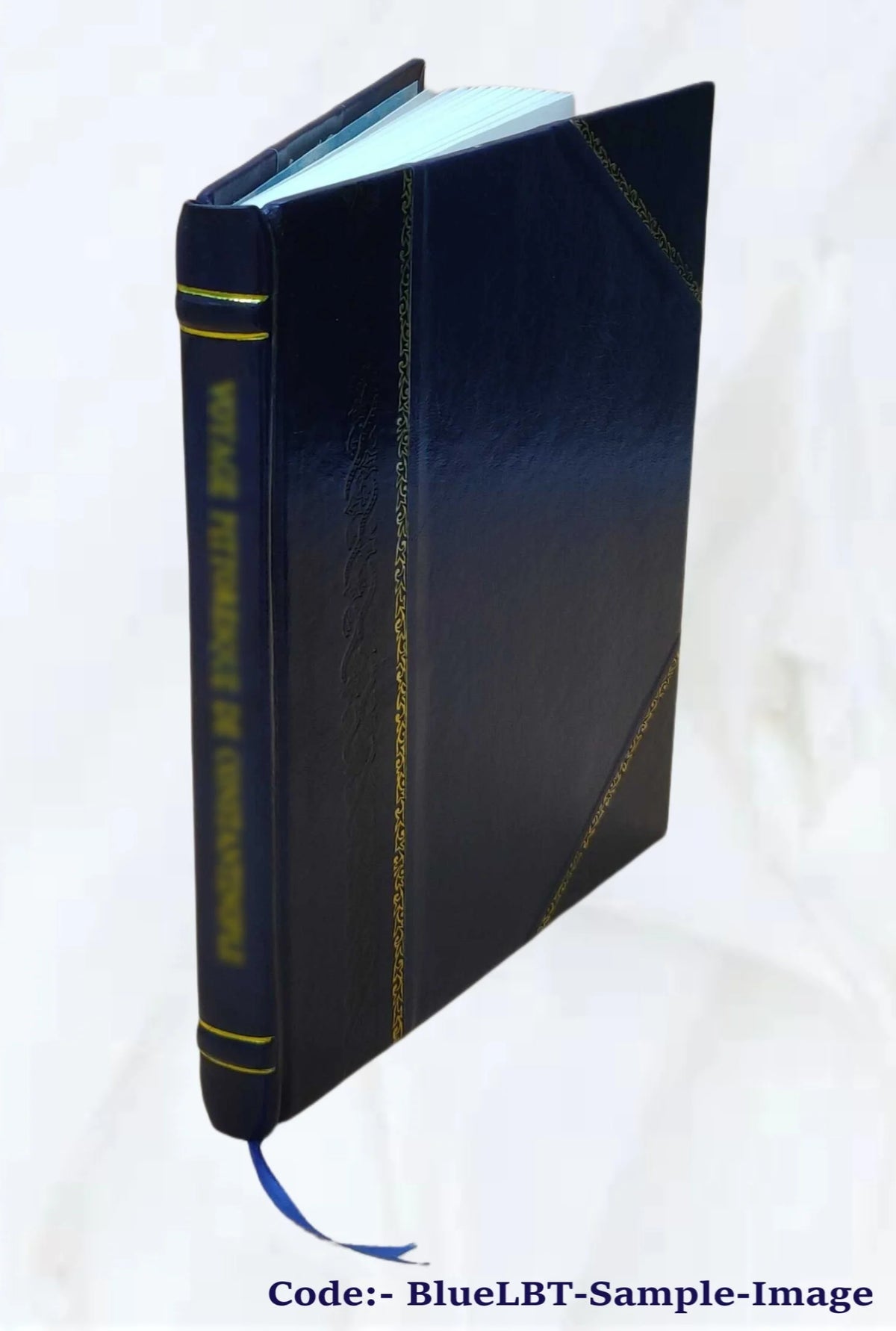 Leather Bound Book Y652