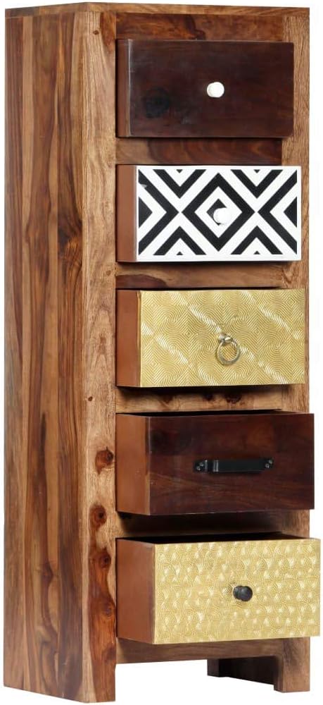 Solid Sheesham Wood Side Cabinet P327