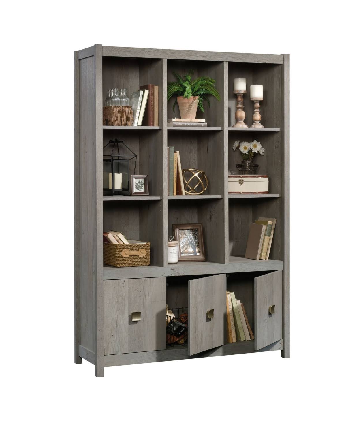 Mystic Oak Storage Wall W37863