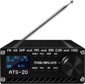 Full Band Portable Radio Receiver with Speaker and Aluminum Alloy Case, Pack of 2 O8680