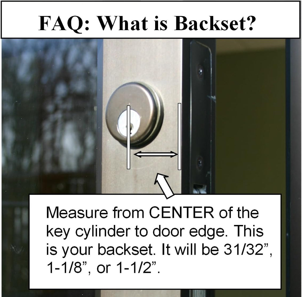 Door Mortise Deadlatch Lock with Cylinder and Keys K6817