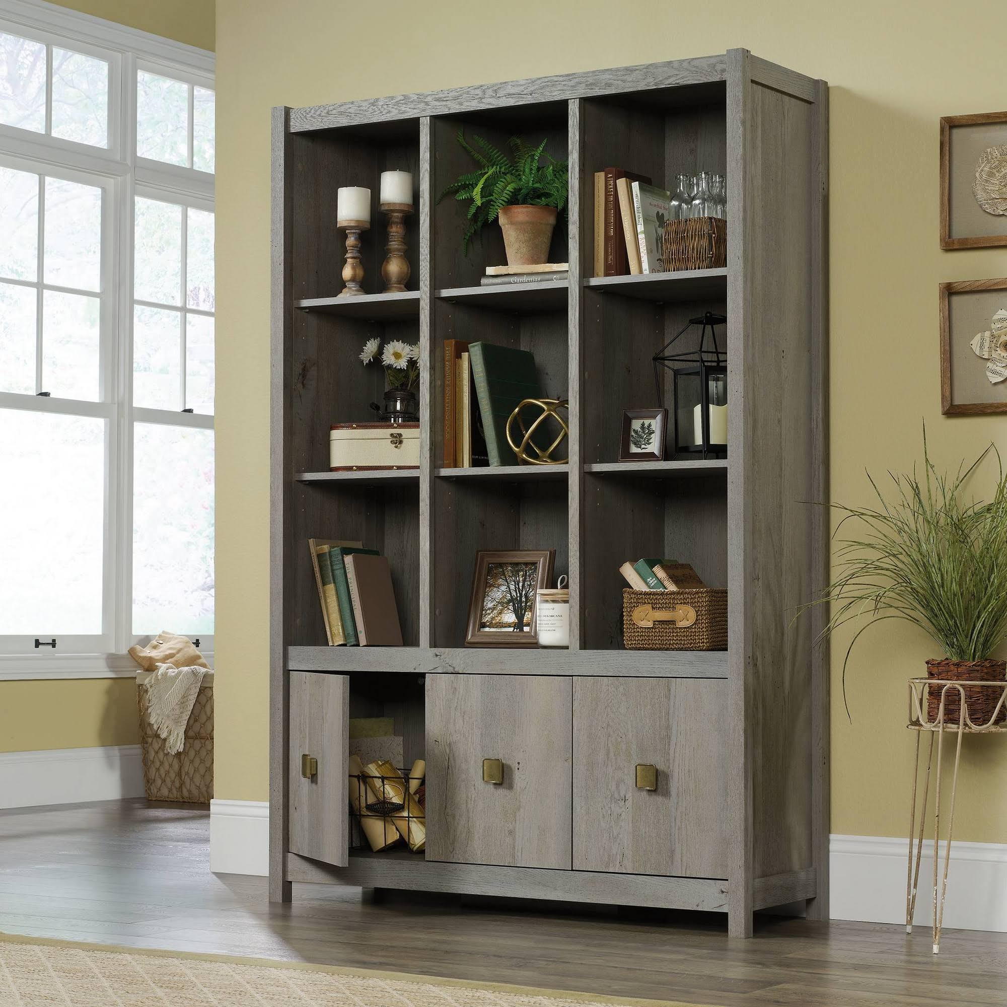 Mystic Oak Storage Wall W37863