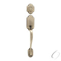 Antique Brass Exterior Handleset D4822