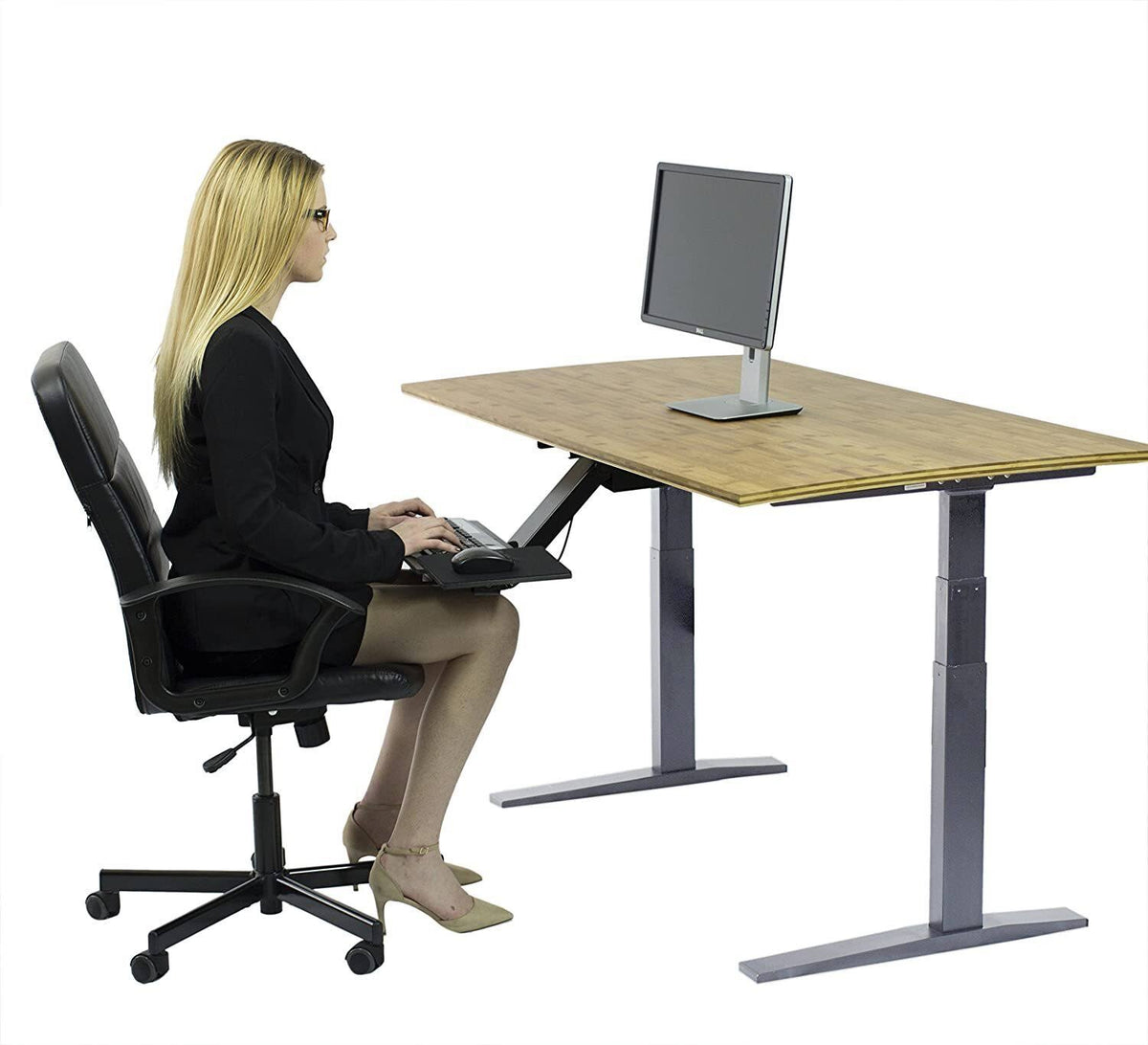 Black Electric Standing Desk G29823