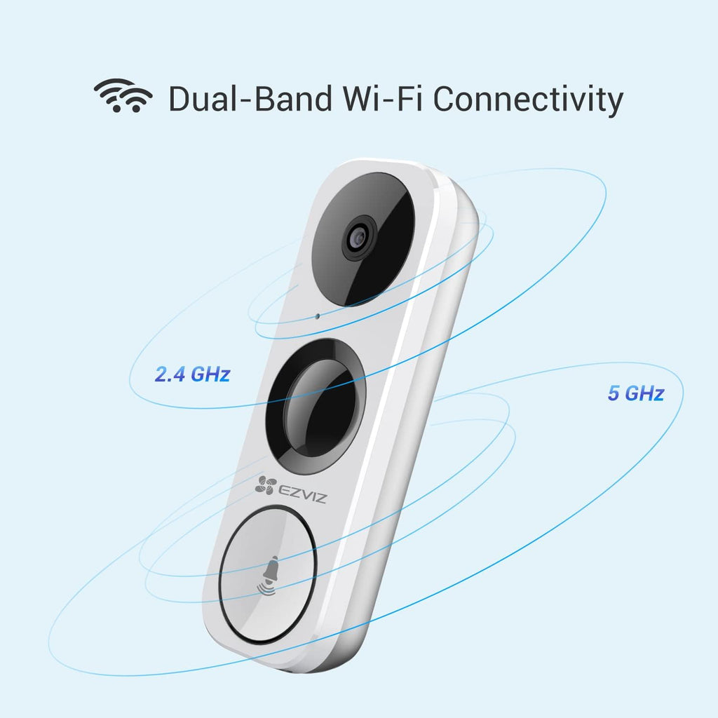 Wired WiFi Video Doorbell with Night Vision and Two-Way Talk M19384