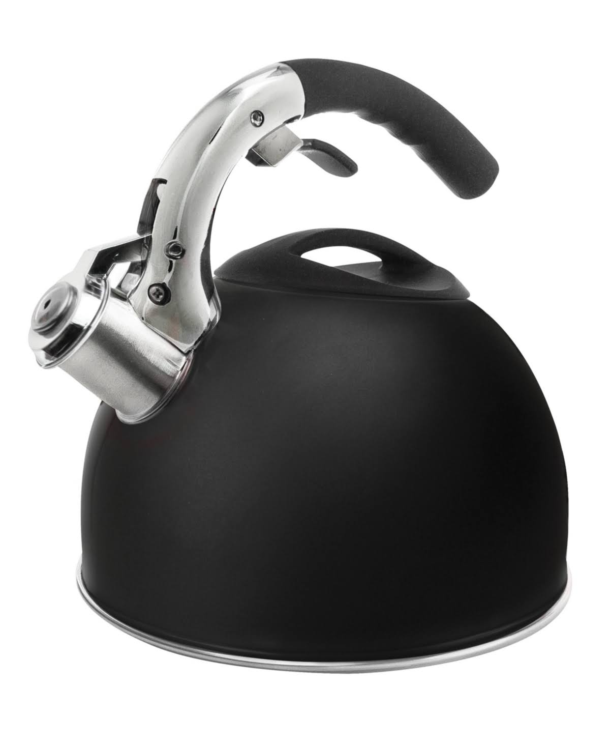 Matte Black 3 qt. Tea Kettle Q346430