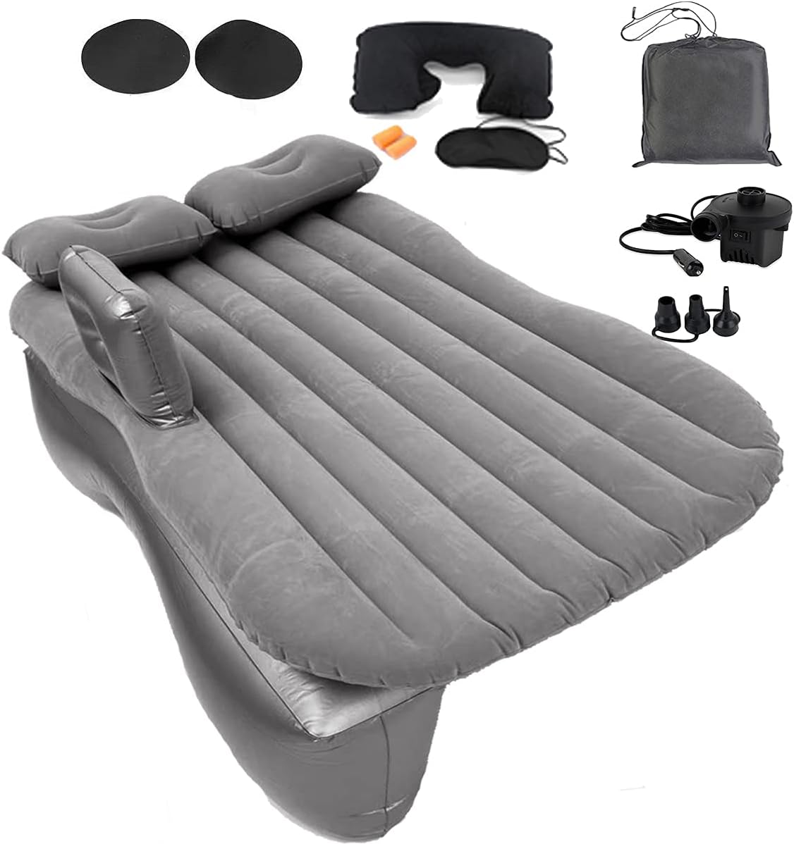 Automatic Inflatable SUV Air Mattress Bed with Back Rear Seat Self Inflating Portable Car Camping Sleeping Pad Z719