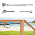 20 Set Stainless Steel Cable Railing Kits X26865