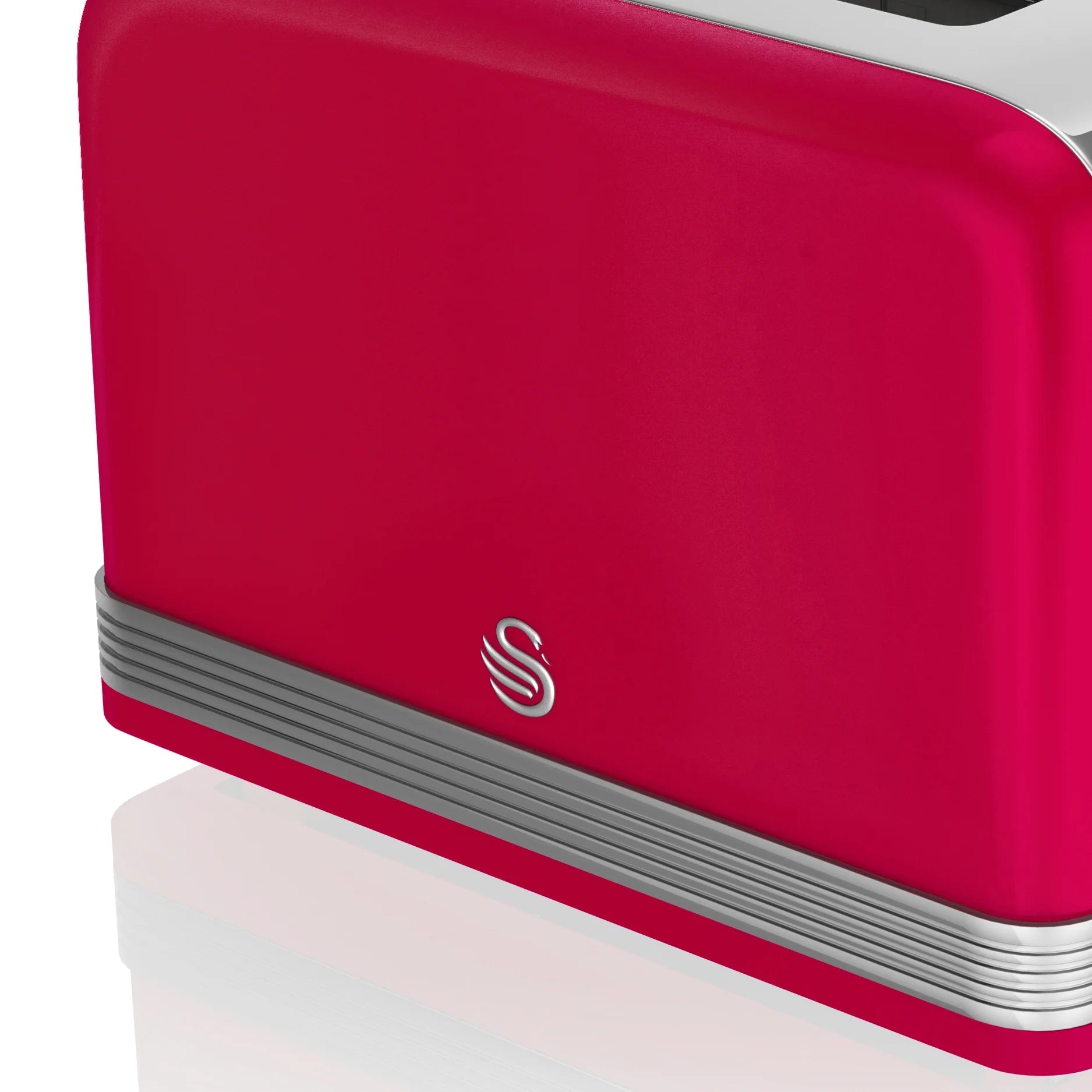 Red 4 Slice Toaster Q57456