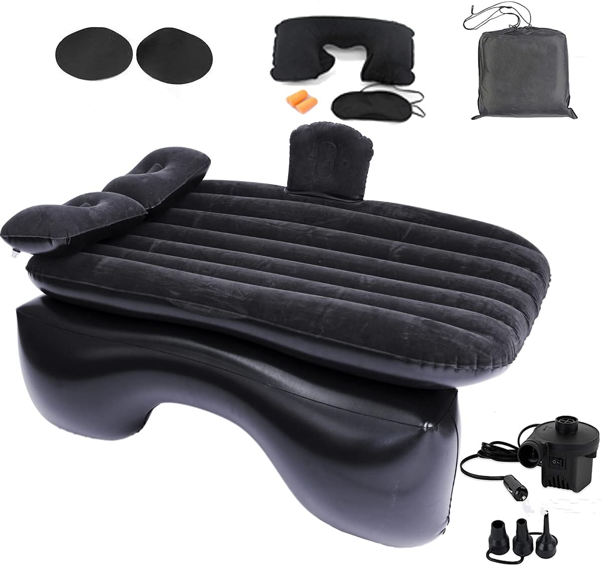 Automatic Inflatable SUV Air Mattress Bed with Back Rear Seat Self Inflating Portable Car Camping Sleeping Pad Z719