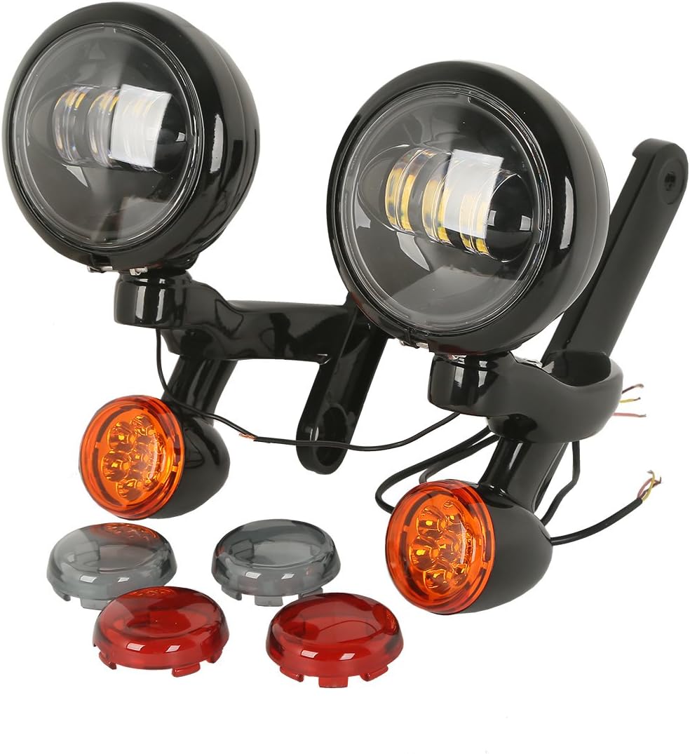 4.5" Auxiliary Fog Passing Lights Housing Bracket L865