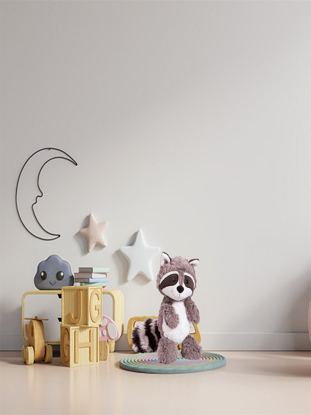 Raccoon Stuffed Animal Plush Toy J54450