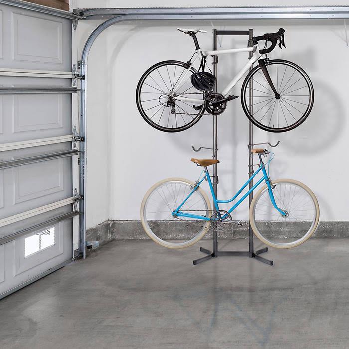 Free Standing Four-Bike Storage Rack O26572