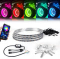 15.5 inch RGB LED Wheel Ring Light Kit 4PCS P3401