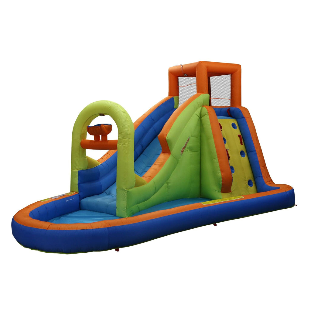 Inflatable Backyard Kids Water Slide and Pool C177505