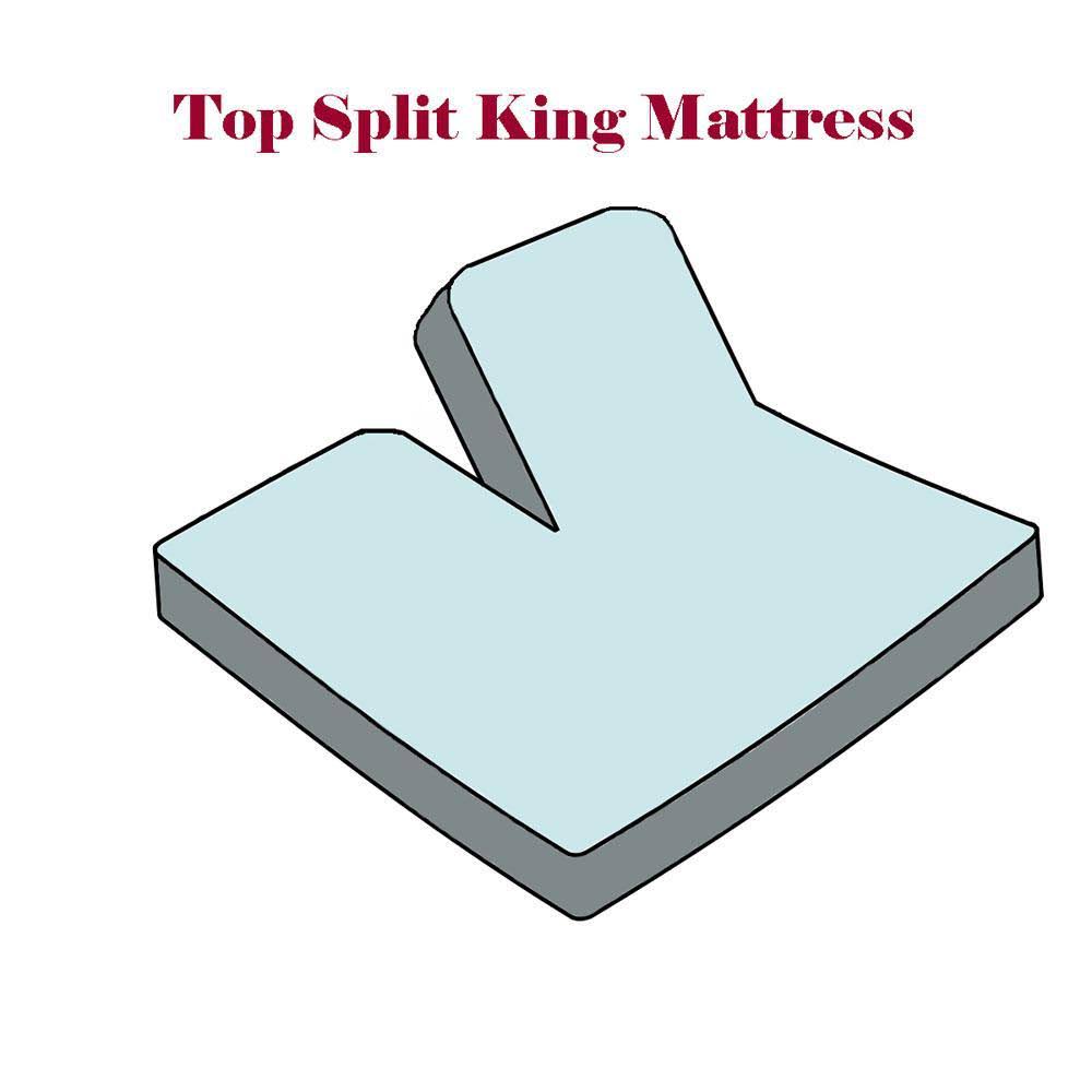 Gold Cotton Split King Sheets O9306